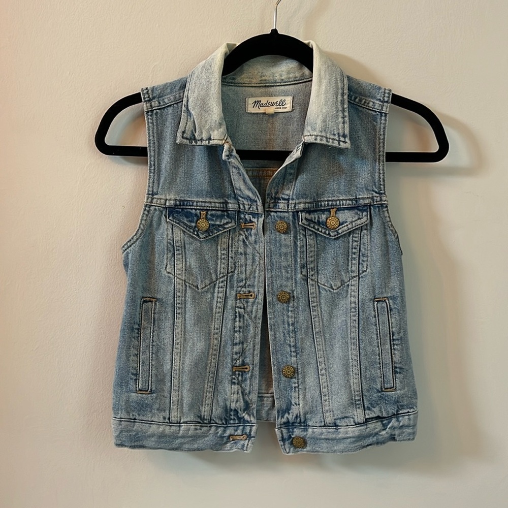 MADEWELL Denim Vest XS